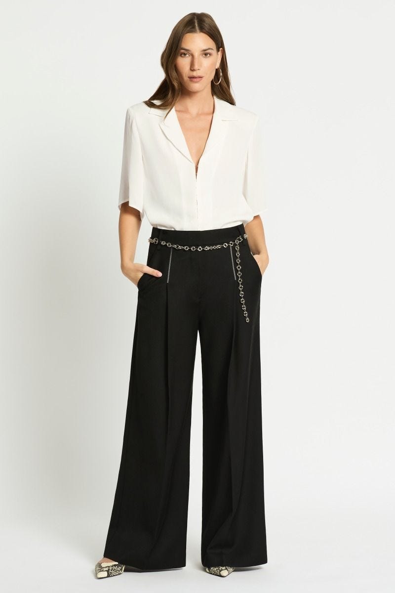 Womens evening pants and tops on sale
