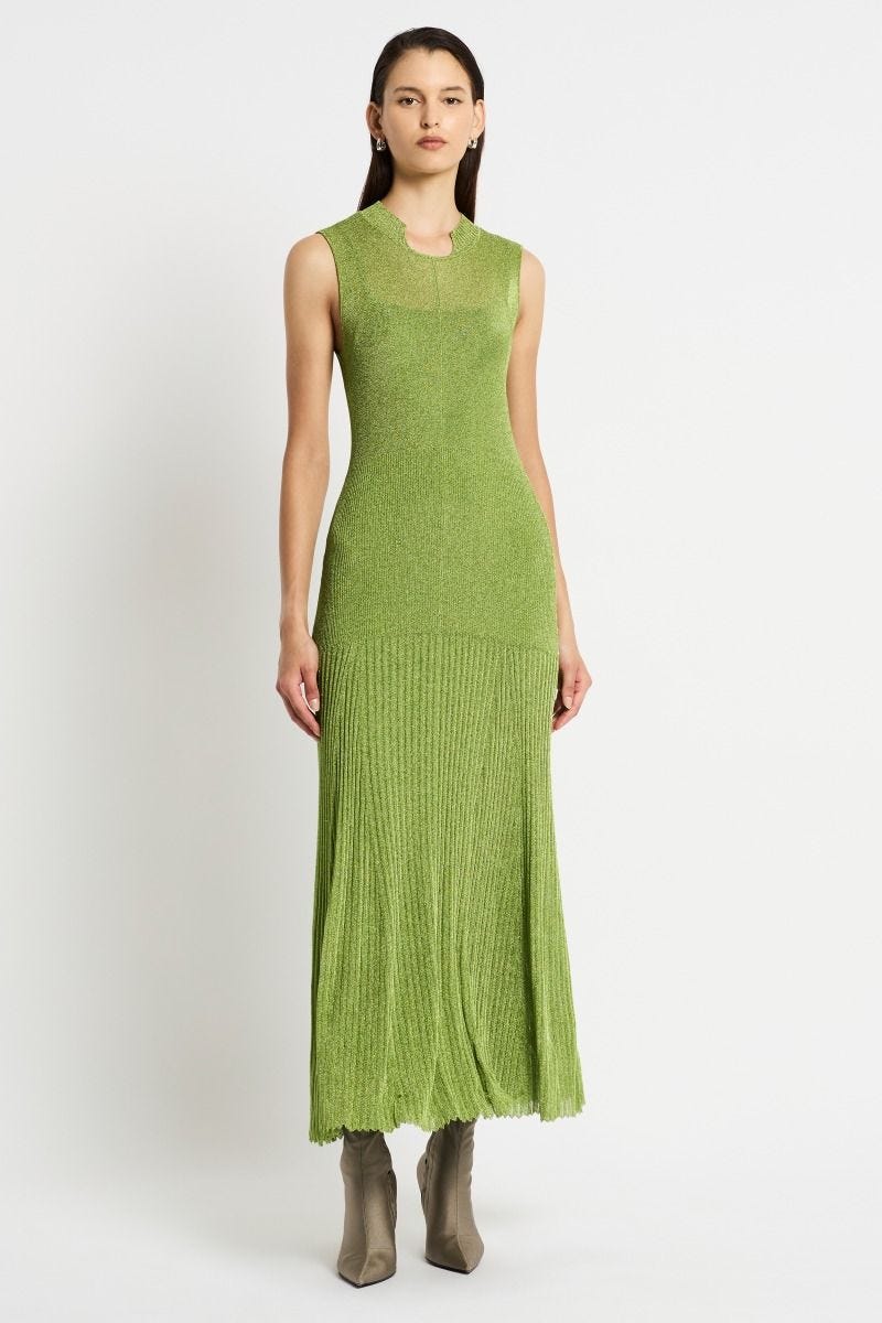Sass and bide green dress top