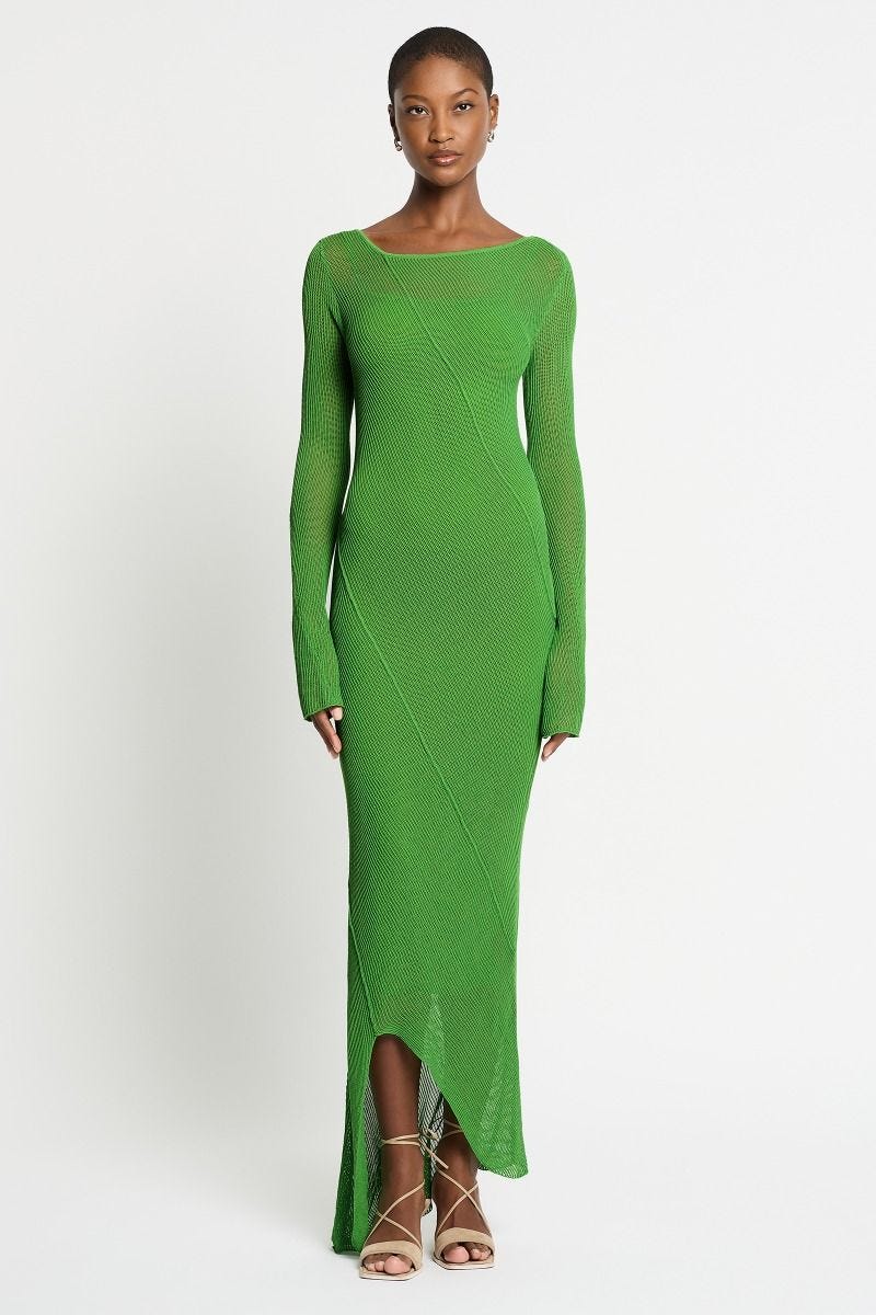 Knit dresses with sleeves 2025