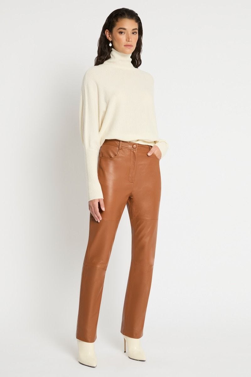 Ladies leather on sale pants australia
