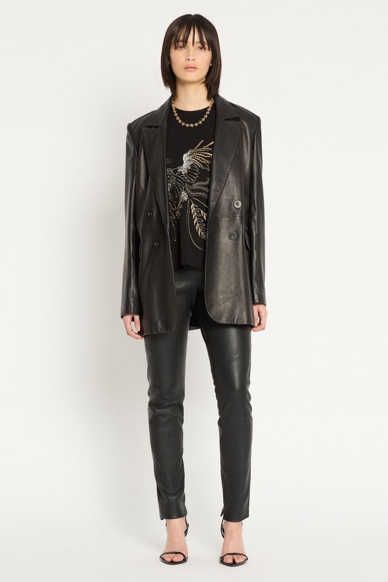Ladies leather pants discount australia