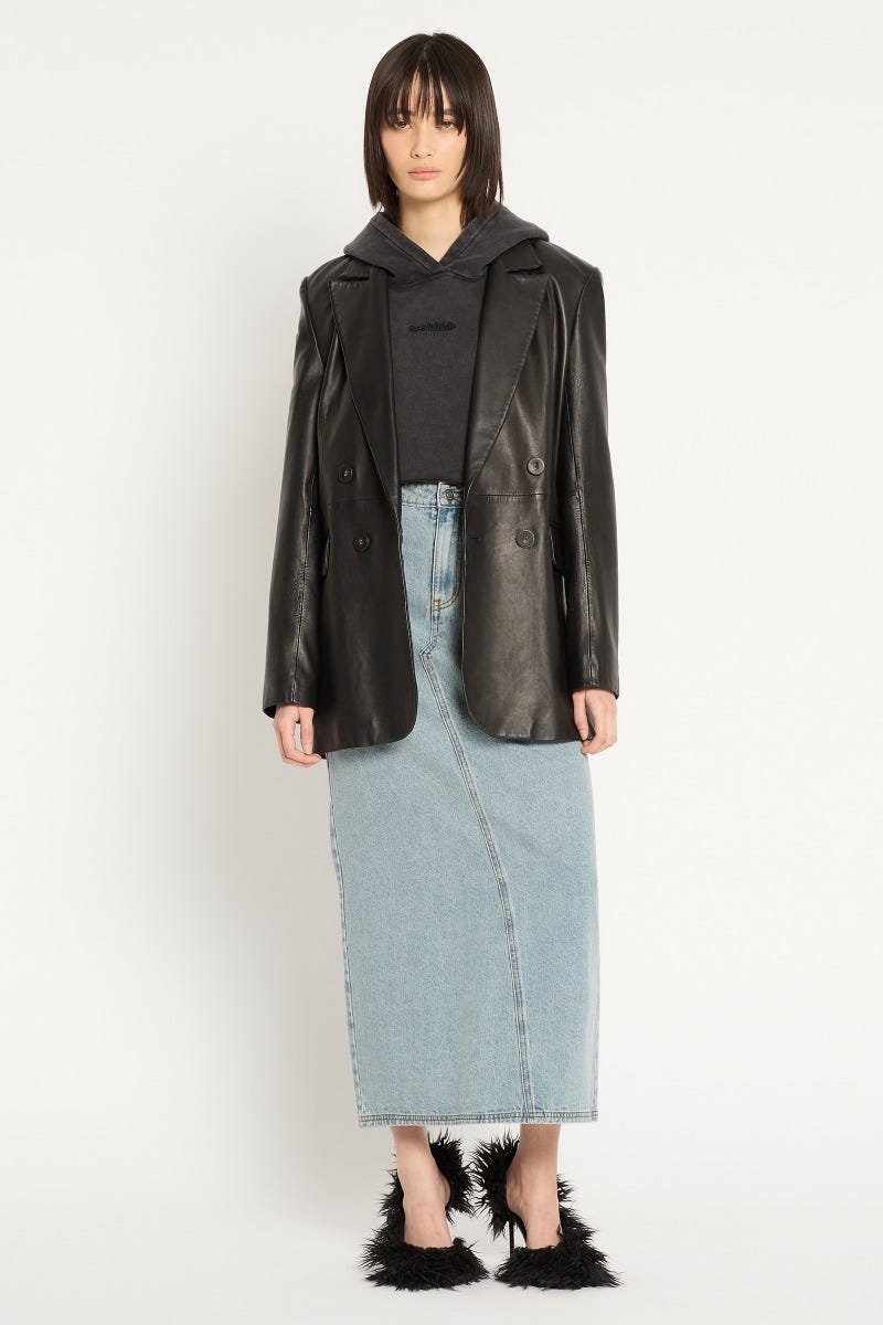 Sass and hotsell bide leather jacket