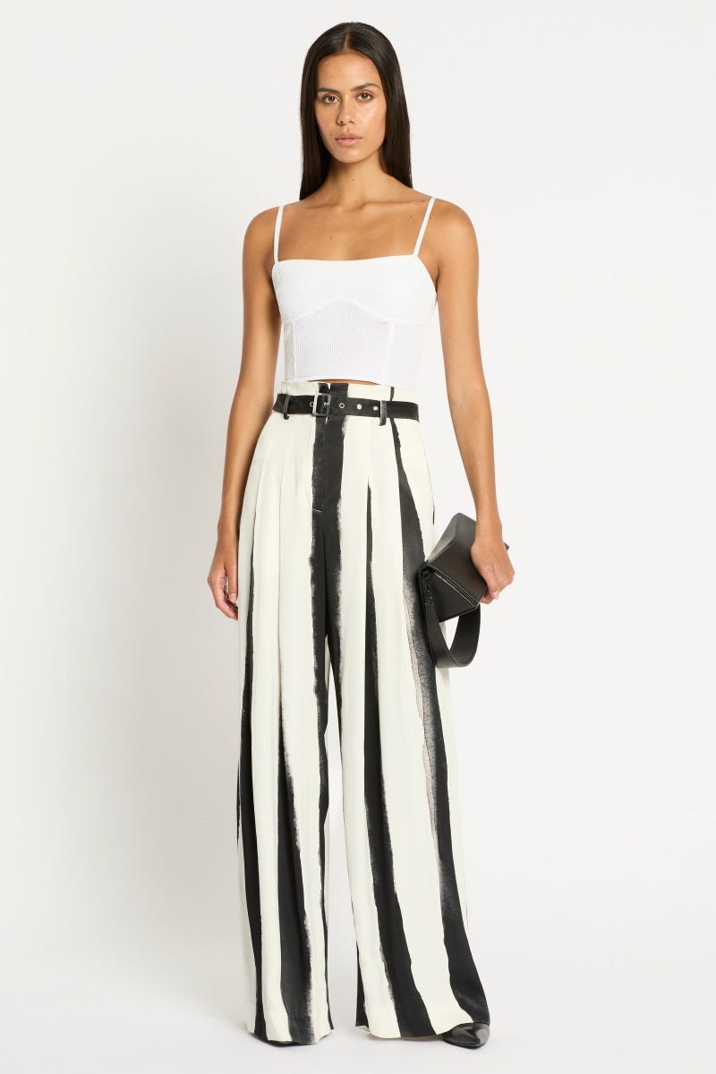 One on sale stripe trousers