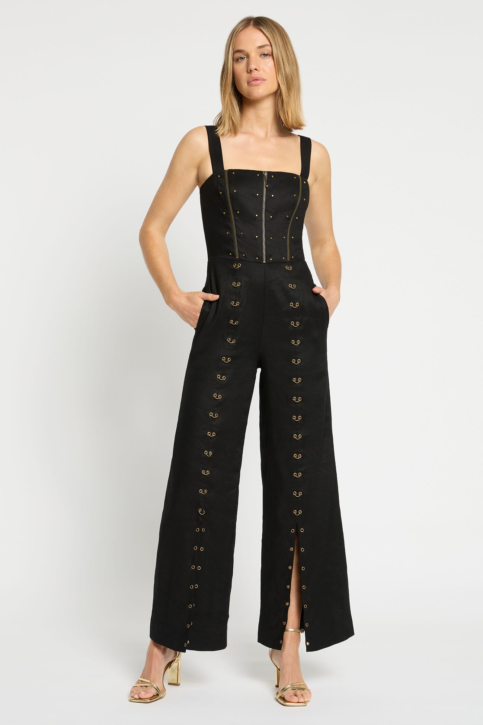 Sass and bide symphony shop in the sky jumpsuit hire