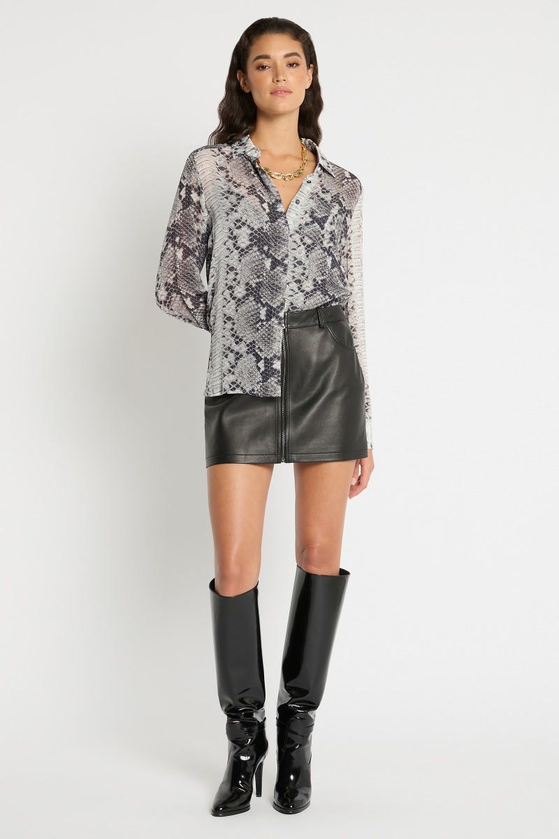 Sass Bide Women s Across The Street Mini Skirt