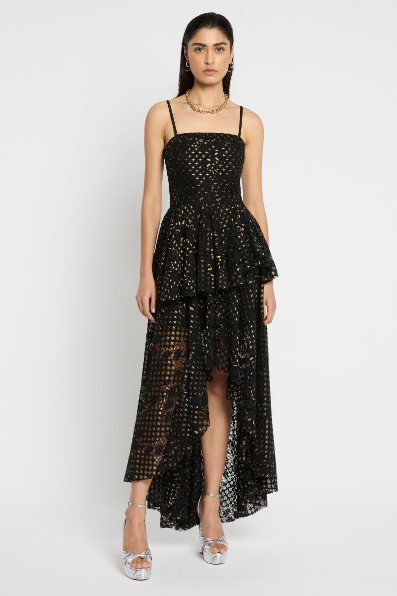 Sass and bide discount black and white dress