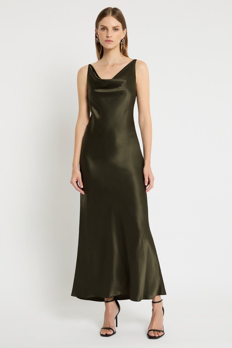 Silk slip hot sale dress sale
