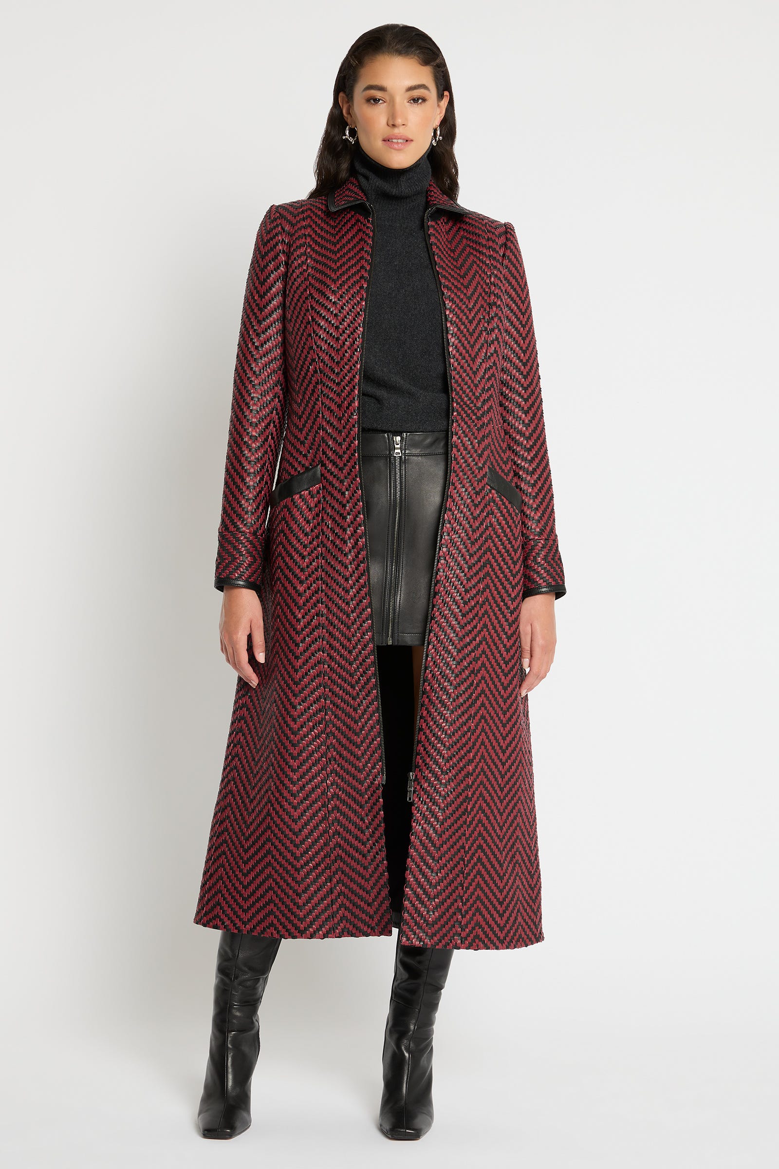 Womens tall wool discount coat