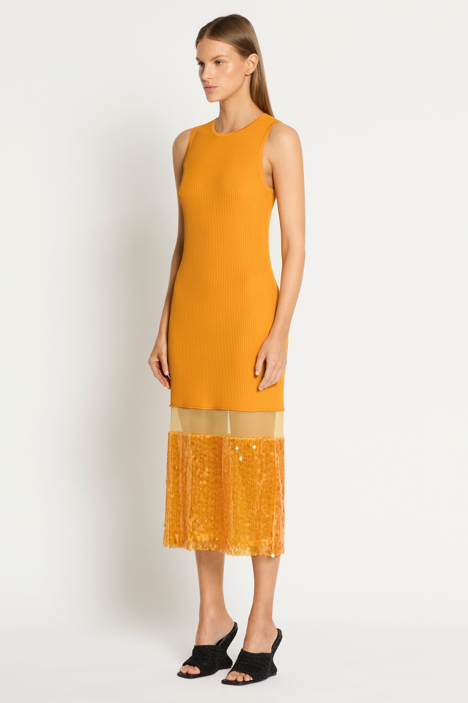Sunrise fringe mini dress clearance