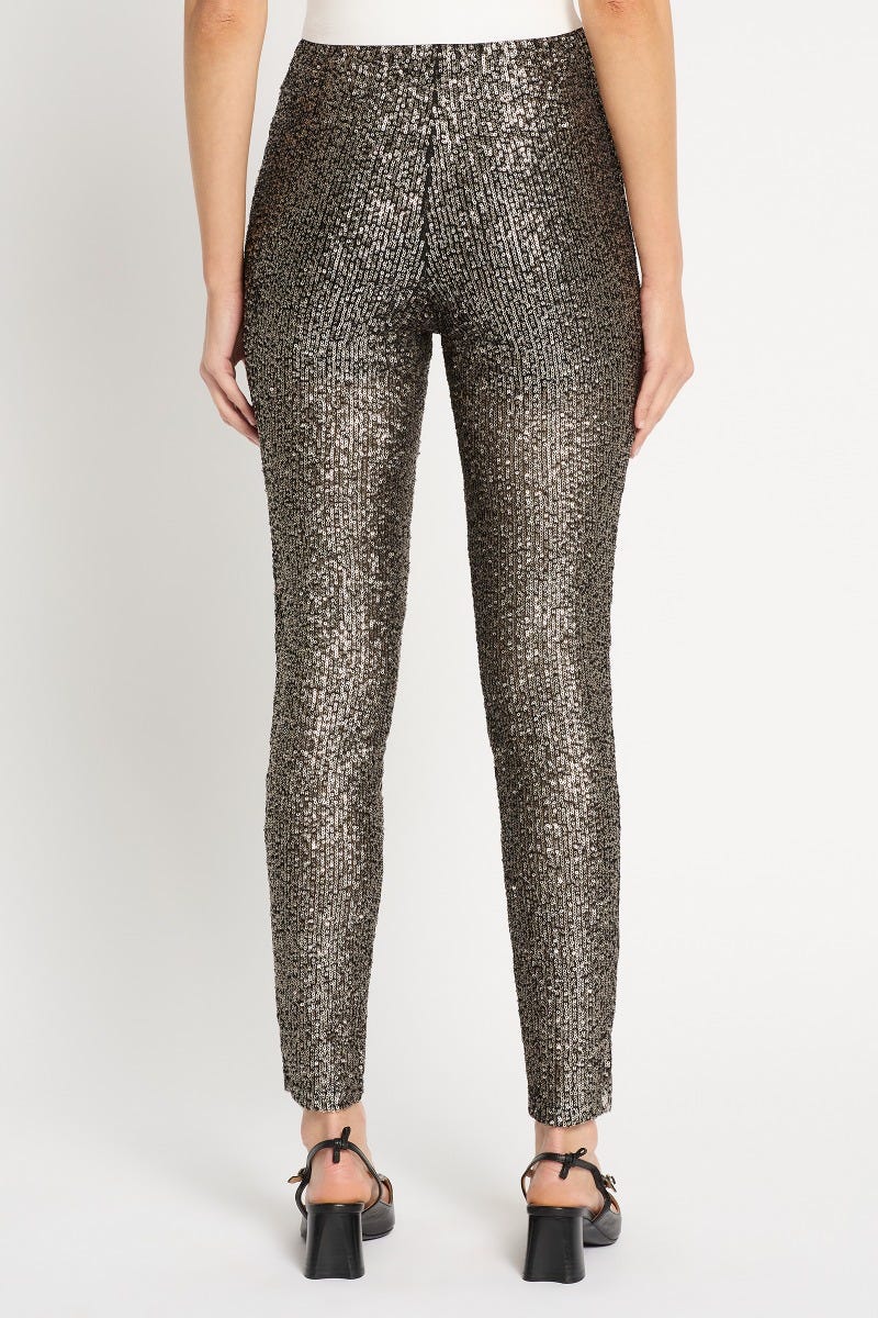 Silver on sale sequin leggings