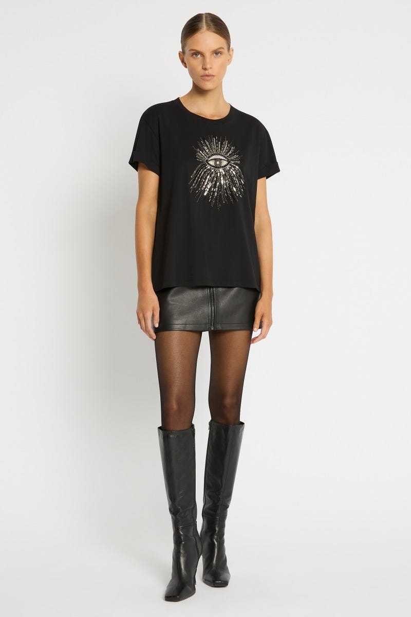 Sass Bide Women s Eye See You Tee